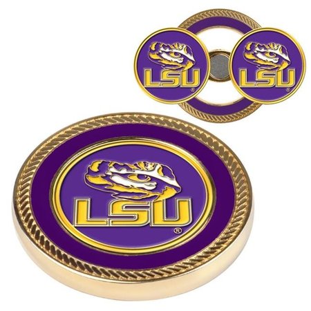 LINKSWALKER LinksWalker LW-CO3-LST-CCBM LSU Tigers-Challenge Coin & 2 Ball Markers LW-CO3-LST-CCBM